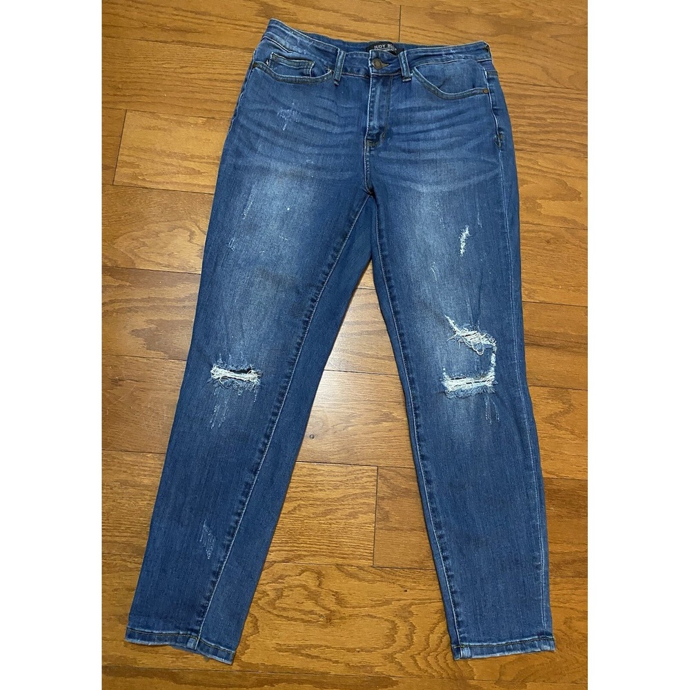 Judy Blue Relaxed Fit Jeans Women's 30 Blue Stretch Great Condition